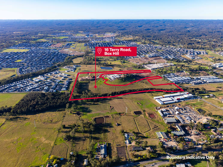 Development / Land commercial property for sale at 16 Terry Road Box Hill NSW 2765