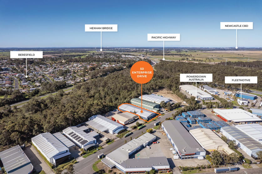 Factory, Warehouse & Industrial commercial property for sale at 50 Enterprise Drive Beresfield NSW 2322