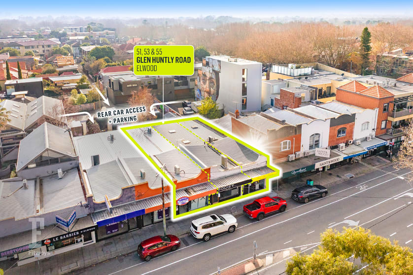 Shop & Retail commercial property for sale at 51, 53 & 55 Glen Huntly Road Elwood VIC 3184