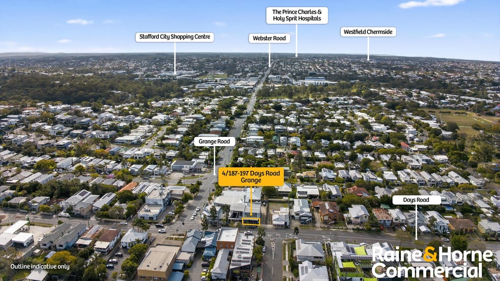 Shop & Retail commercial property for sale at 4/187-197 Days Road Grange QLD 4051 Shop & Retail commercial property for sale at 4/187-197 Days Road Grange QLD 4051