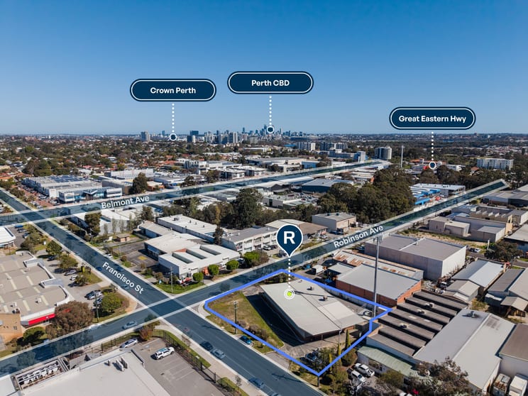 Factory, Warehouse & Industrial commercial property for sale at 33 Robinson Avenue Belmont WA 6104 Factory, Warehouse & Industrial commercial property for sale at 33 Robinson Avenue Belmont WA 6104