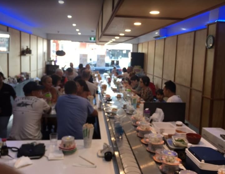 Sushi Train Adjacent to Beautiful Lagoon