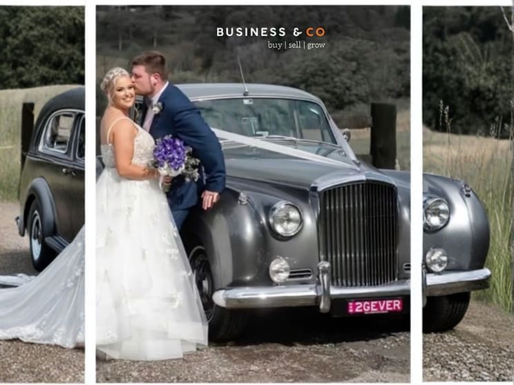 Well established Classic wedding car hire plus $100k advanced bookings Well established Classic wedding car hire plus $100k advanced bookings