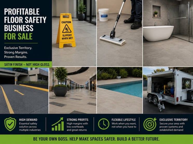 Profitable Slip Resistant Floor Safety & Compliance Business Profitable Slip Resistant Floor Safety & Compliance Business
