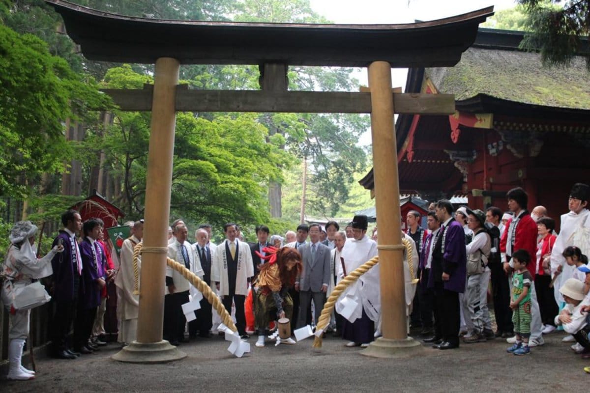 Mt. Fuji Mountain Opening Festival