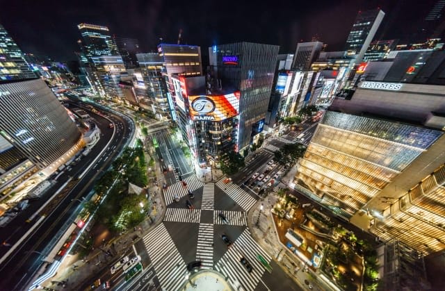 Rooftop View at Tokyu Plaza Ginza