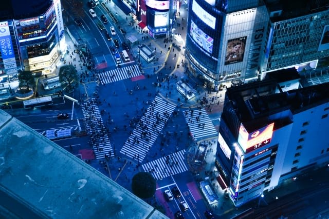 Shibuya Scramble Crossing