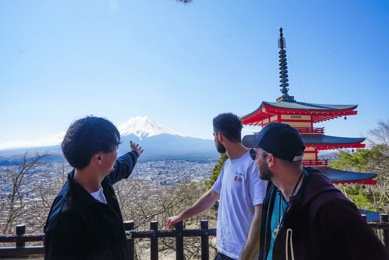 A 1 Day Hire Tour for Efficiently and Deeply Enjoying the Fujiyoshida Area is Also Recommended!