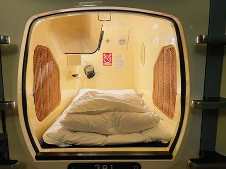 Capsule Hotel Room