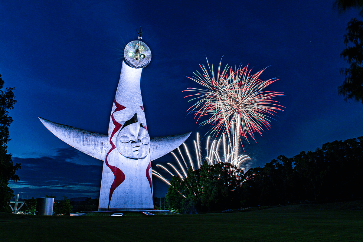DREAMS COME TRUE Fireworks in Expo Park