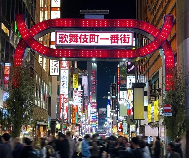 kabukicho Evening 7 PM 11 PM