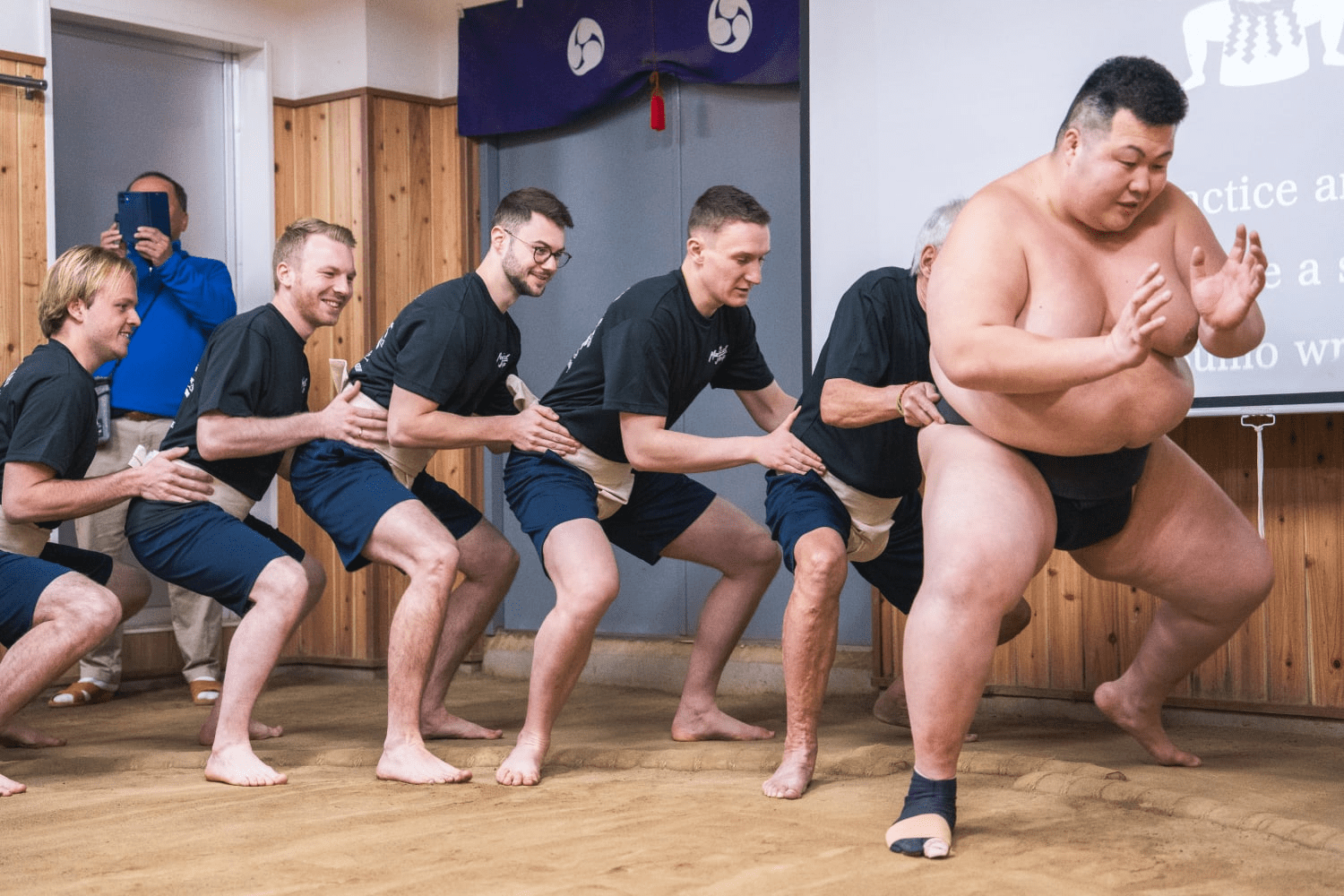 Experience Daily Practice Mixed in with Sumo Wrestlers