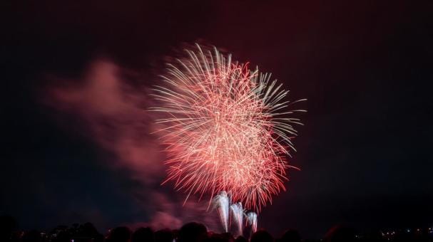 Fireworks in Summer