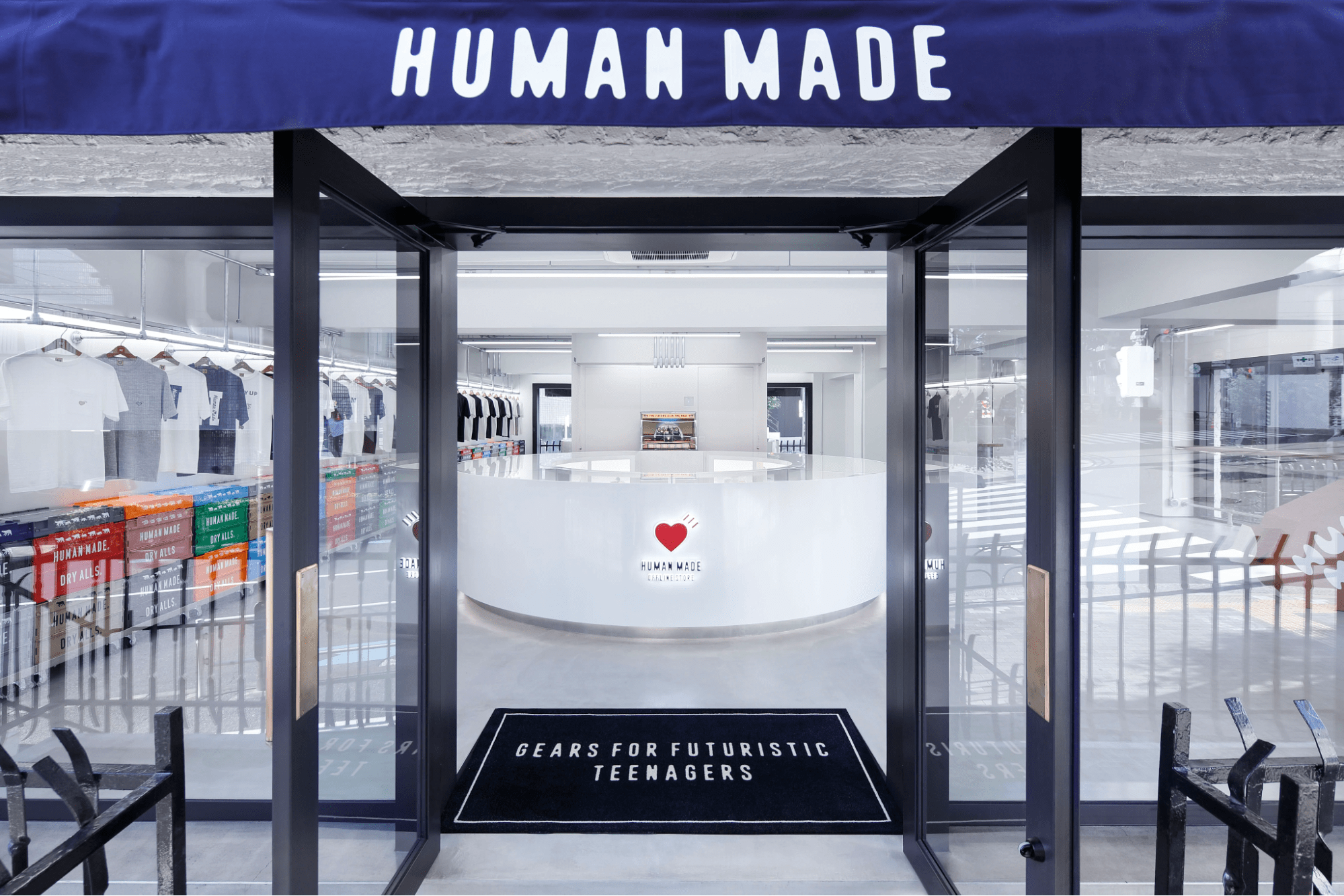 The Author's Recommendation: "HUMAN MADE OFFLINE STORE" Located a 10-Minute Walk from HUMAN MADE HARAJUKU