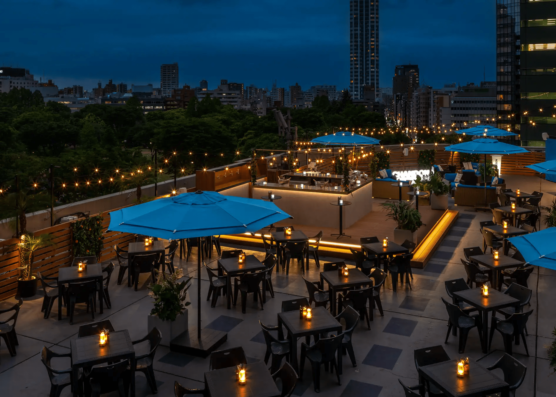 Hilton Tokyo 2025 Beer Garden