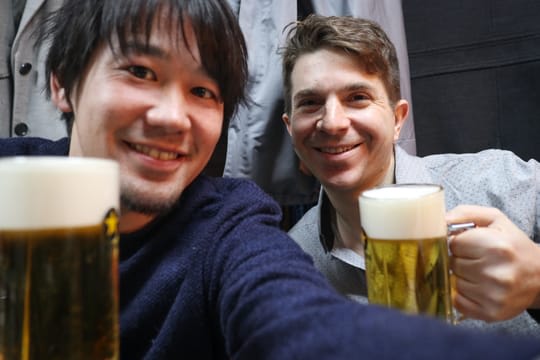 Japanese beer in a Trip tour
