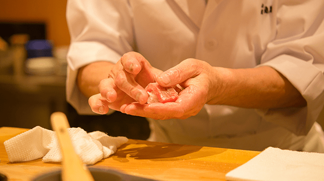 Supreme nigiri sushi backed by authentic technique and experience