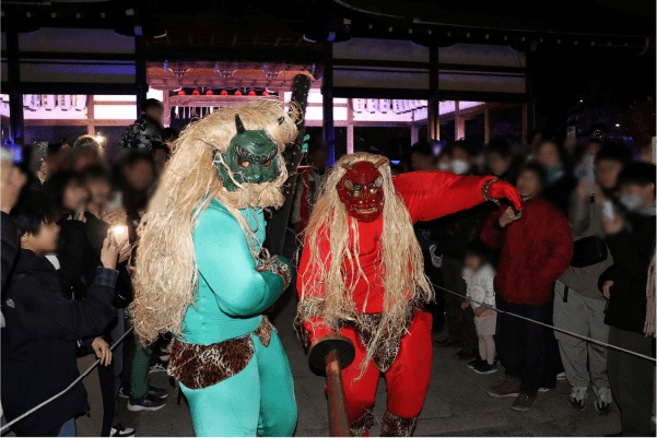 Fujinomori Shrine Setsubun Festival and Tsuina Ceremony