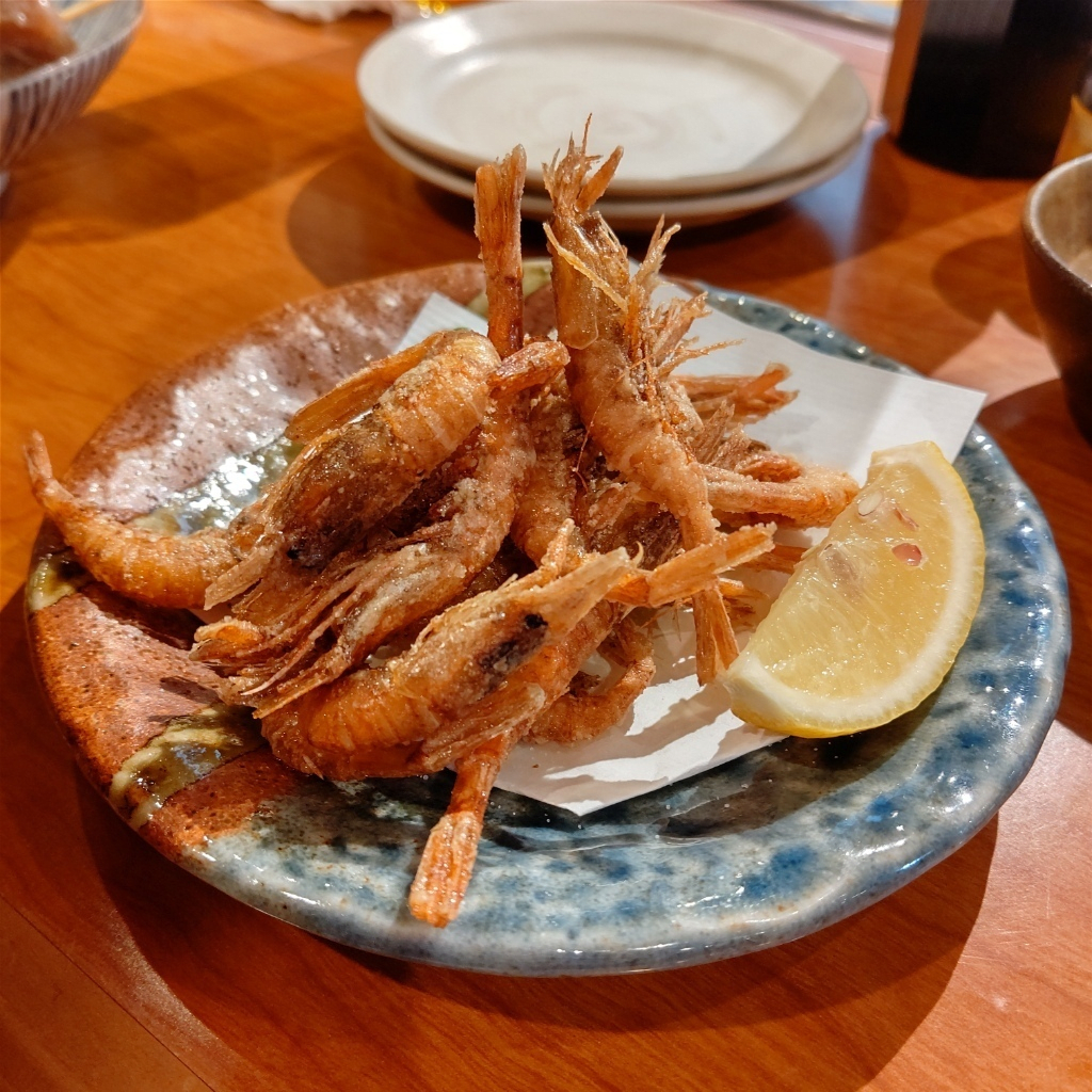 Deep Fried Gas Shrimp