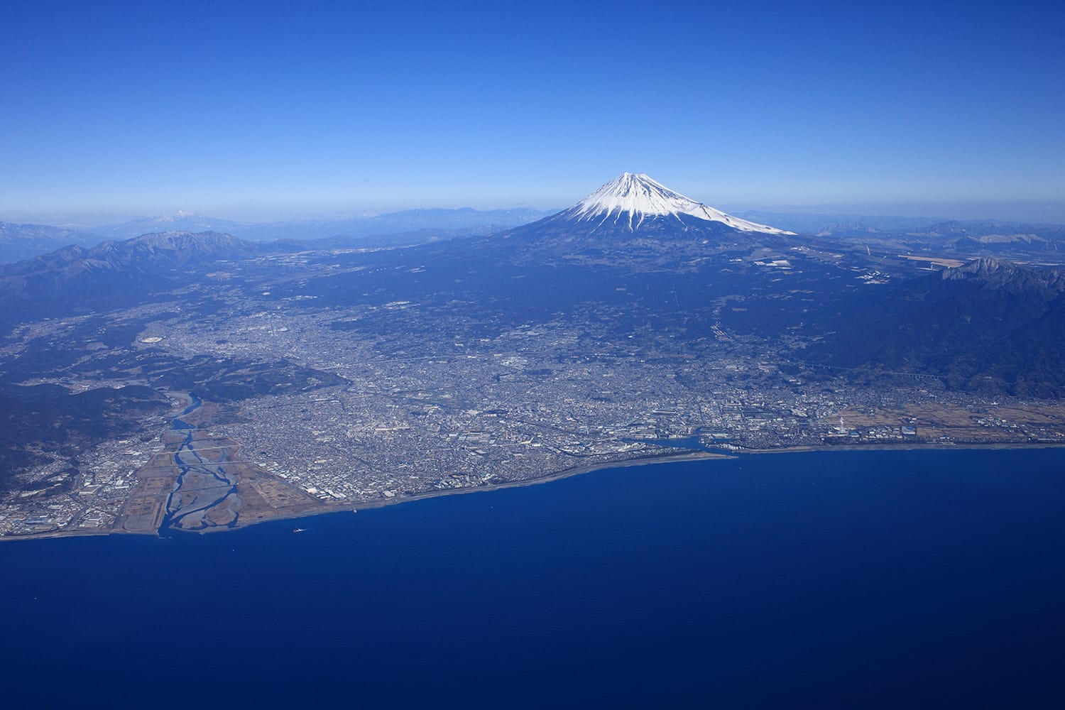 Mt. Fuji from the Sky