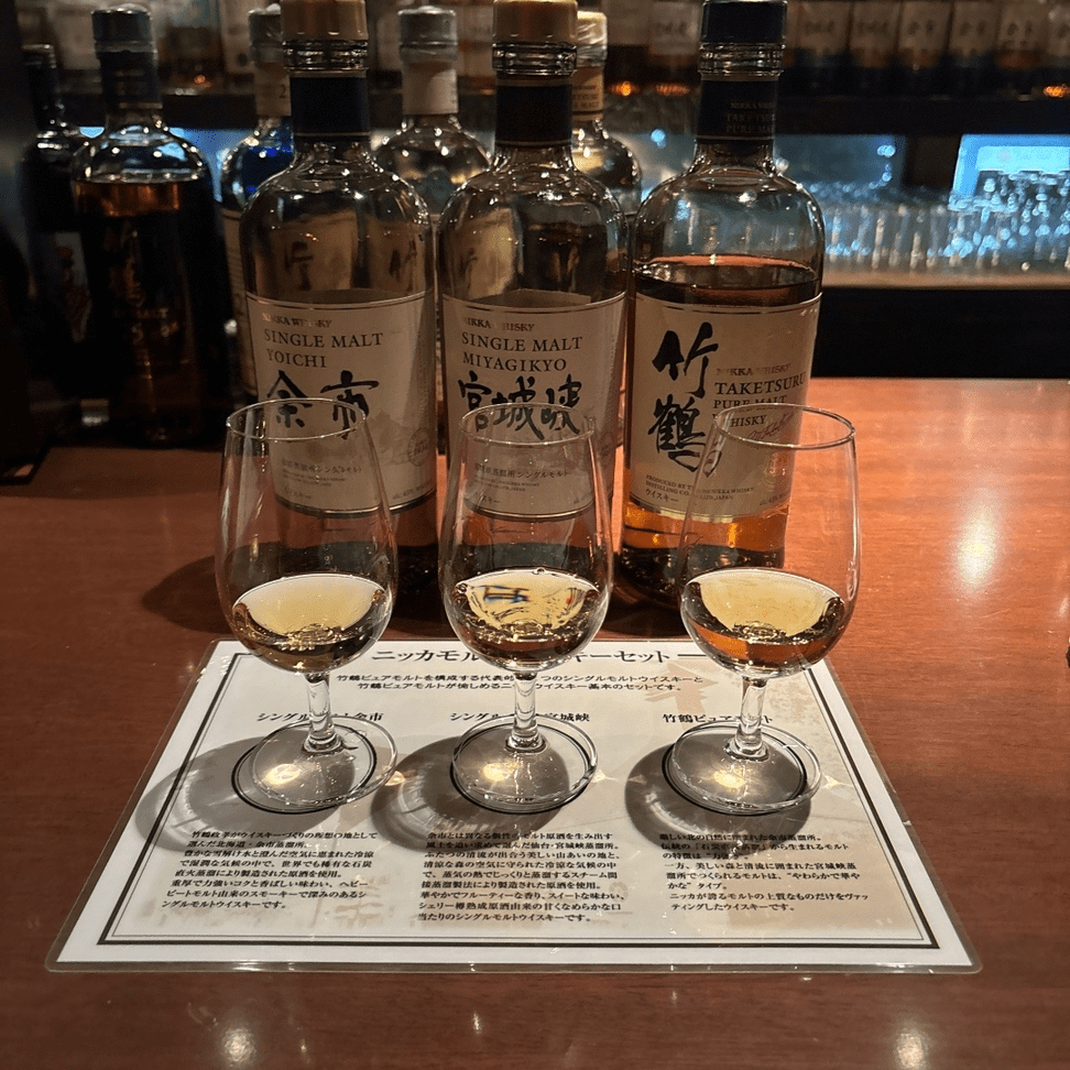 NIKKA Malt Whiskey Set
