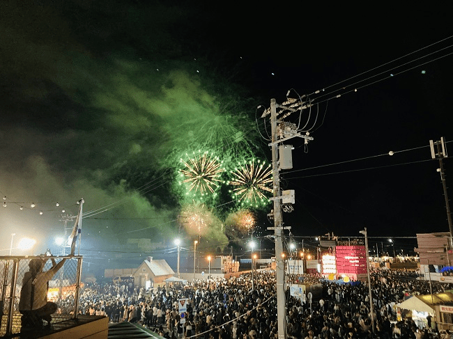 Otaru Ushio Festival Grand Fireworks Display