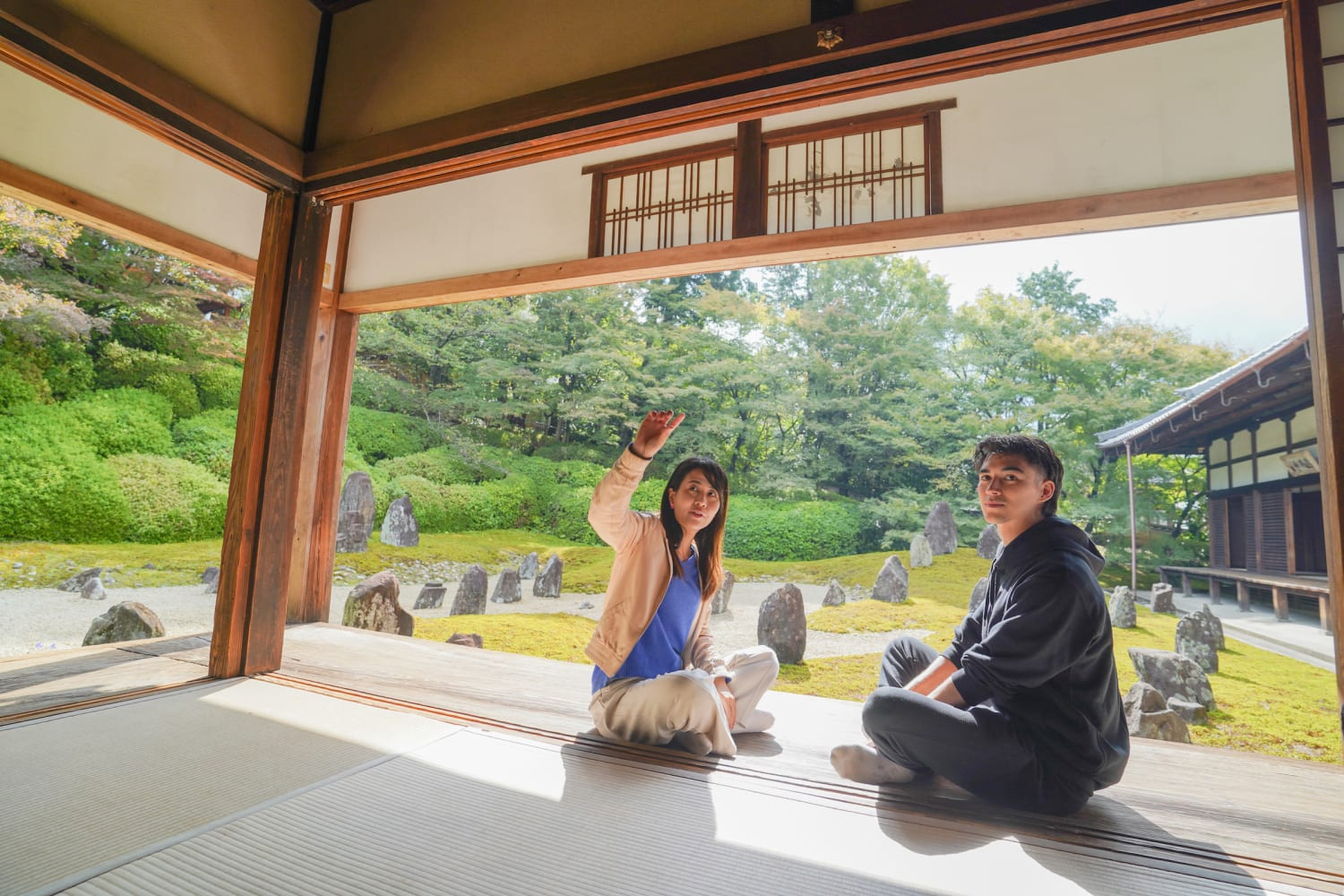 Relax Surrounded by Traditional Japanese Temples and Beautiful Natural Gardens