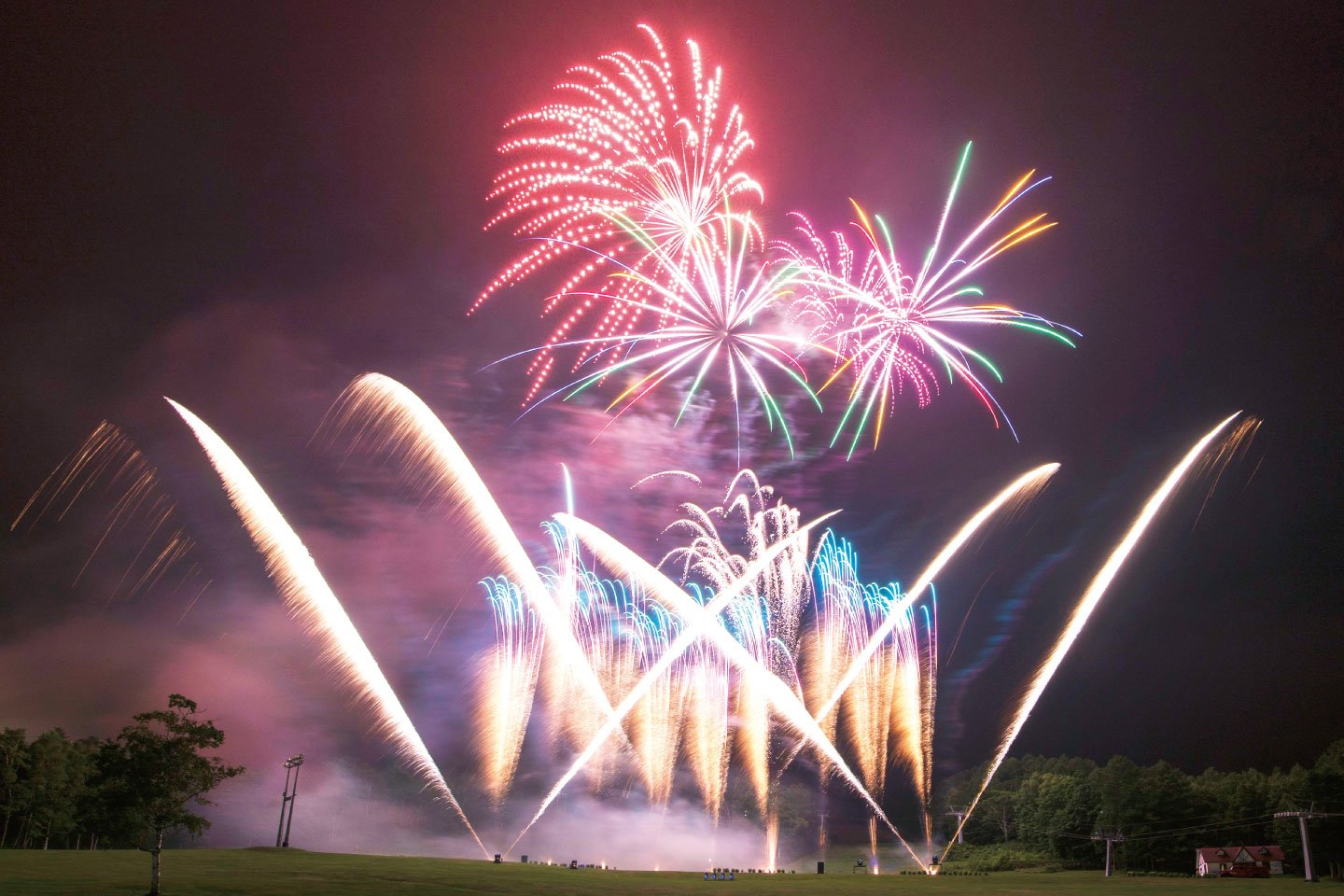 Rusutsu Resort Summer Vacation Special Fireworks Festival