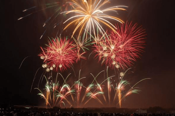 Tomakomai Port Festival Tomamin Tomakomai Centennial Fireworks