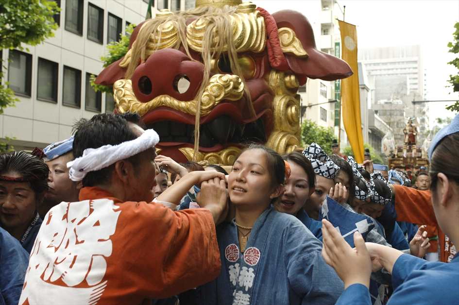 Tsukiji Lion Festival [Kage-matsuri]