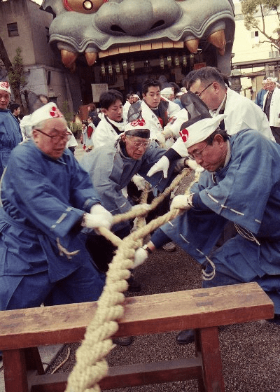 "Tsunahiki Shinji" Registered as Intangible Folk Cultural Property