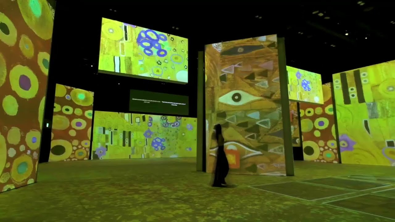 Klimt Alive Osaka Exhibition