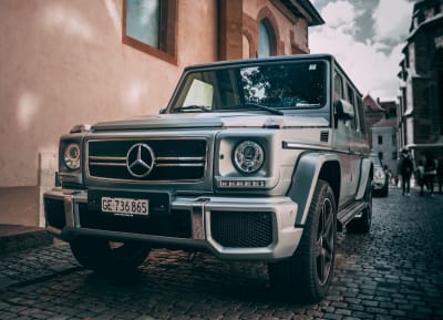 Mercedes G63 AMG — Intérieur Rouge Bengal, Full Options