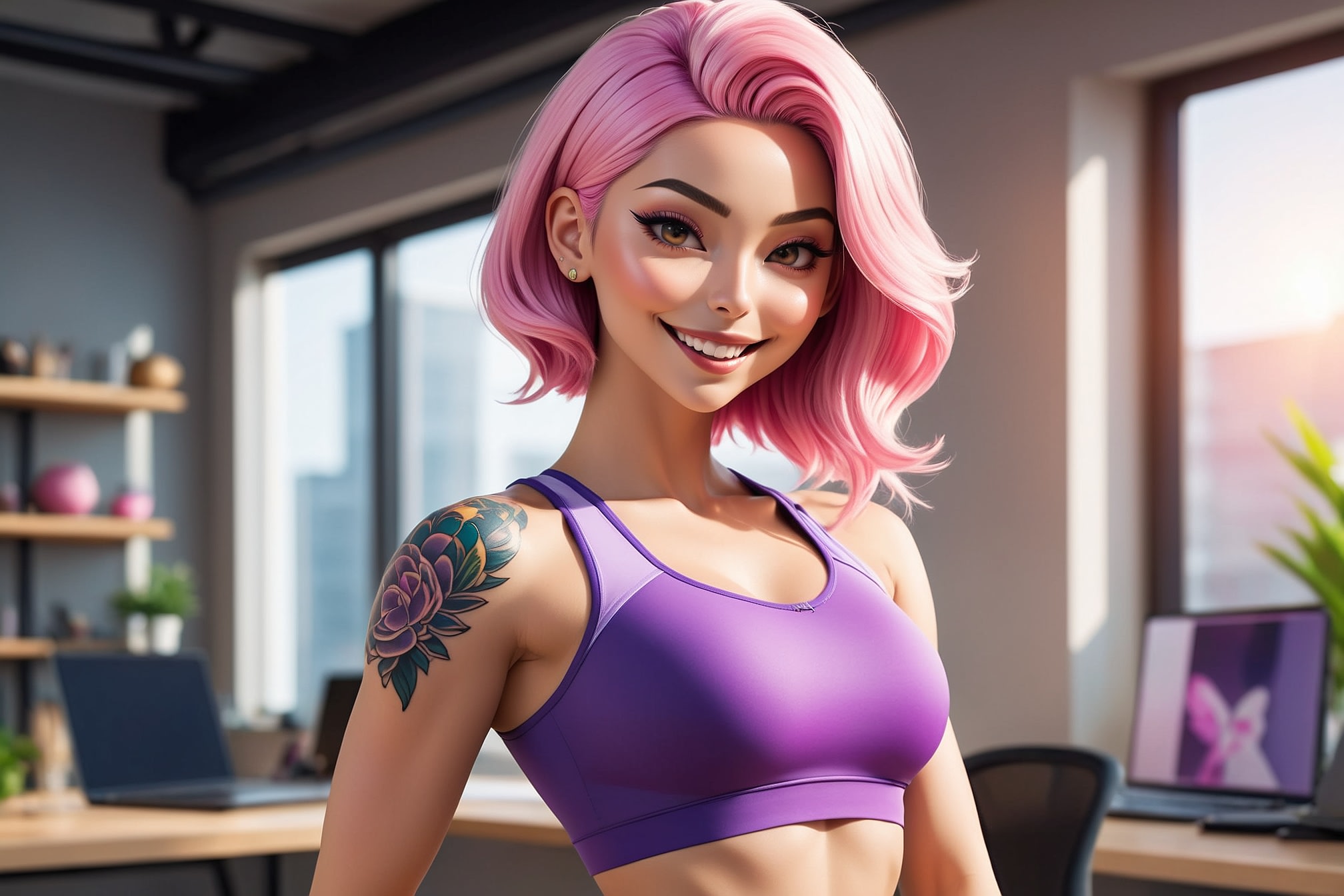 Leonardo AI | Athena Character Reference