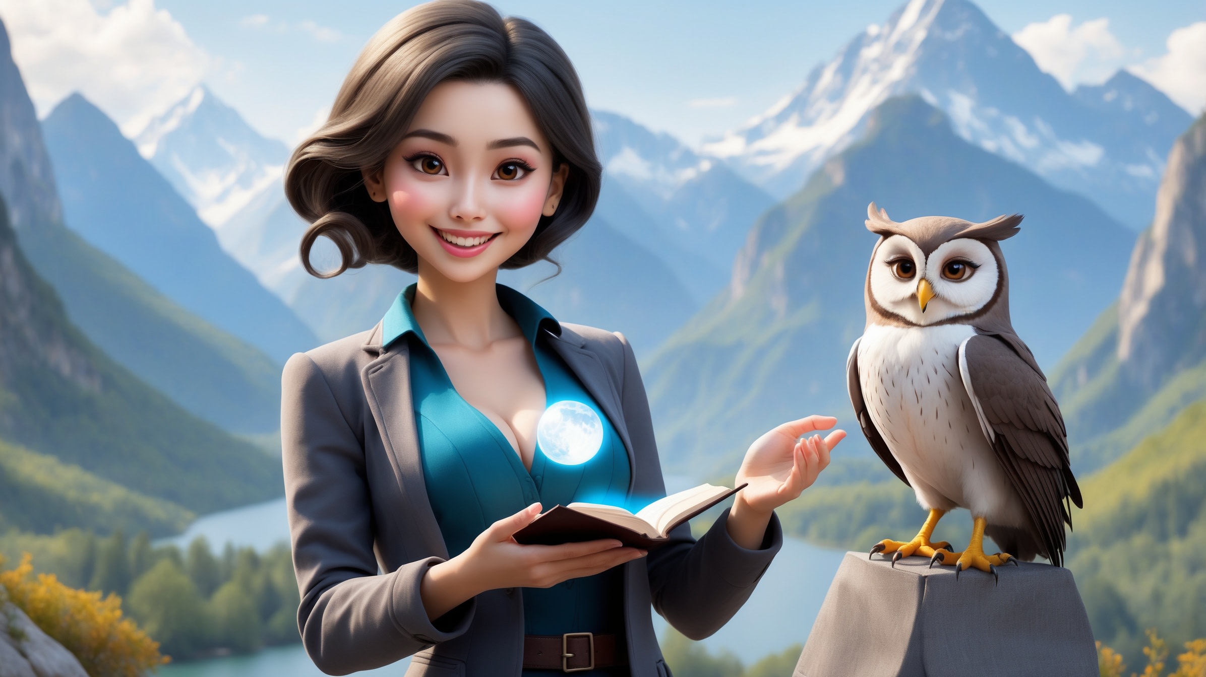 Leonardo AI | Athena Character Reference