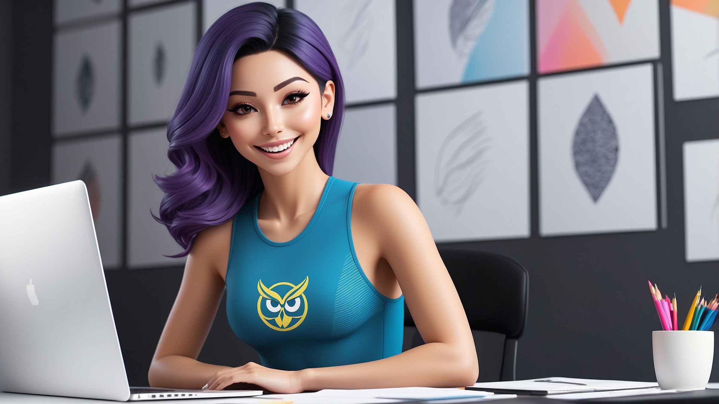 Leonardo AI | Athena Character Reference