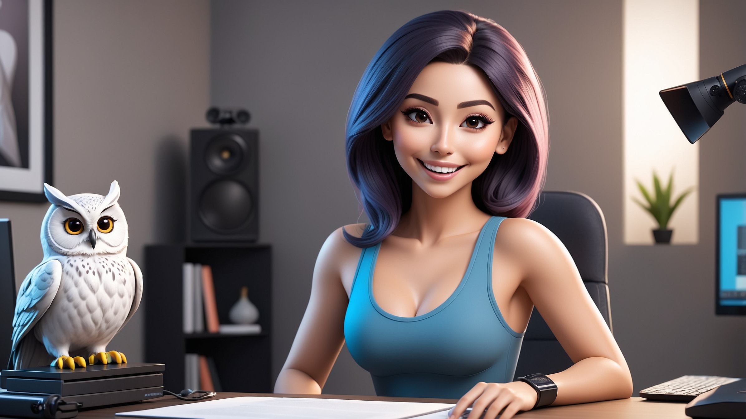 Leonardo AI | Athena Character Reference