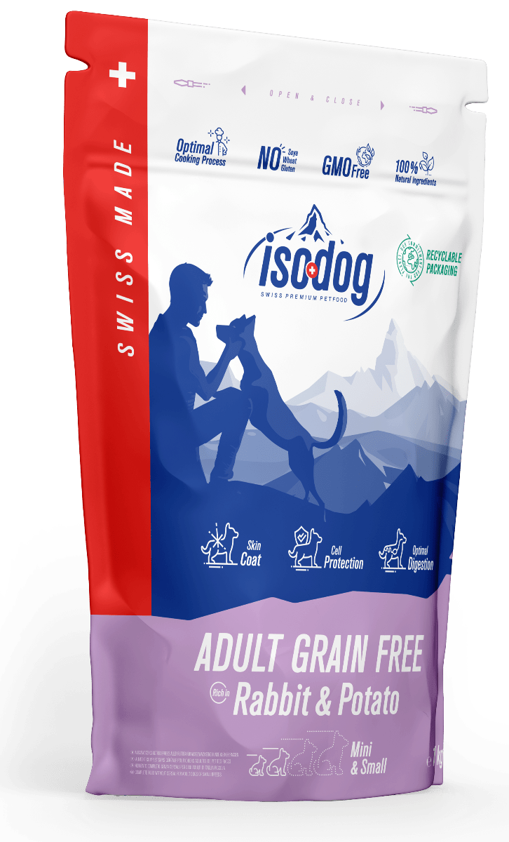 Iso dog ADULT GRAIN FREE Rabbit Potato Mini Small
