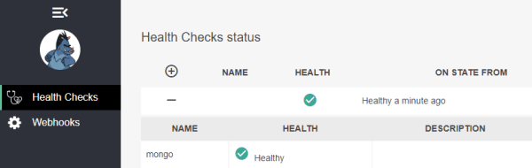 Adding Health Checks UI