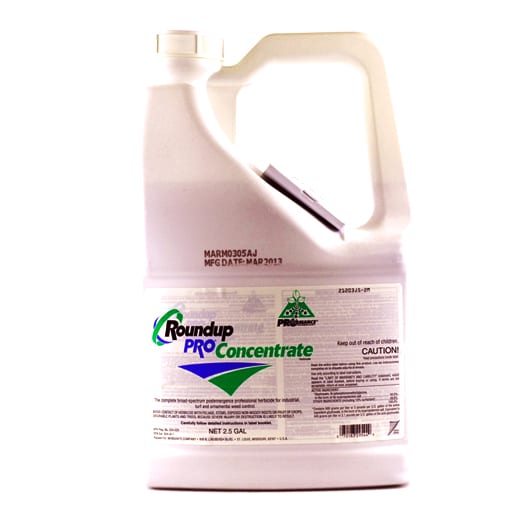 Roundup Pro Concentrate - 2.5 gallon