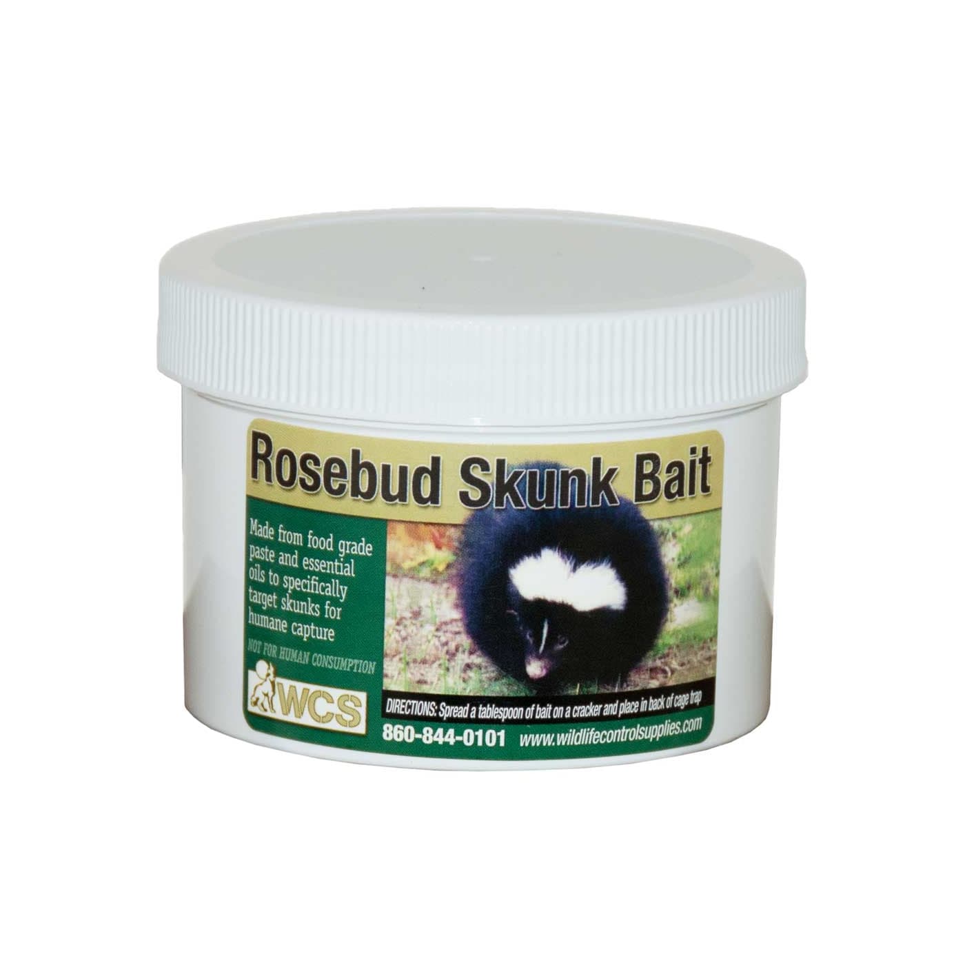 WCS Rosebud Skunk Paste Bait