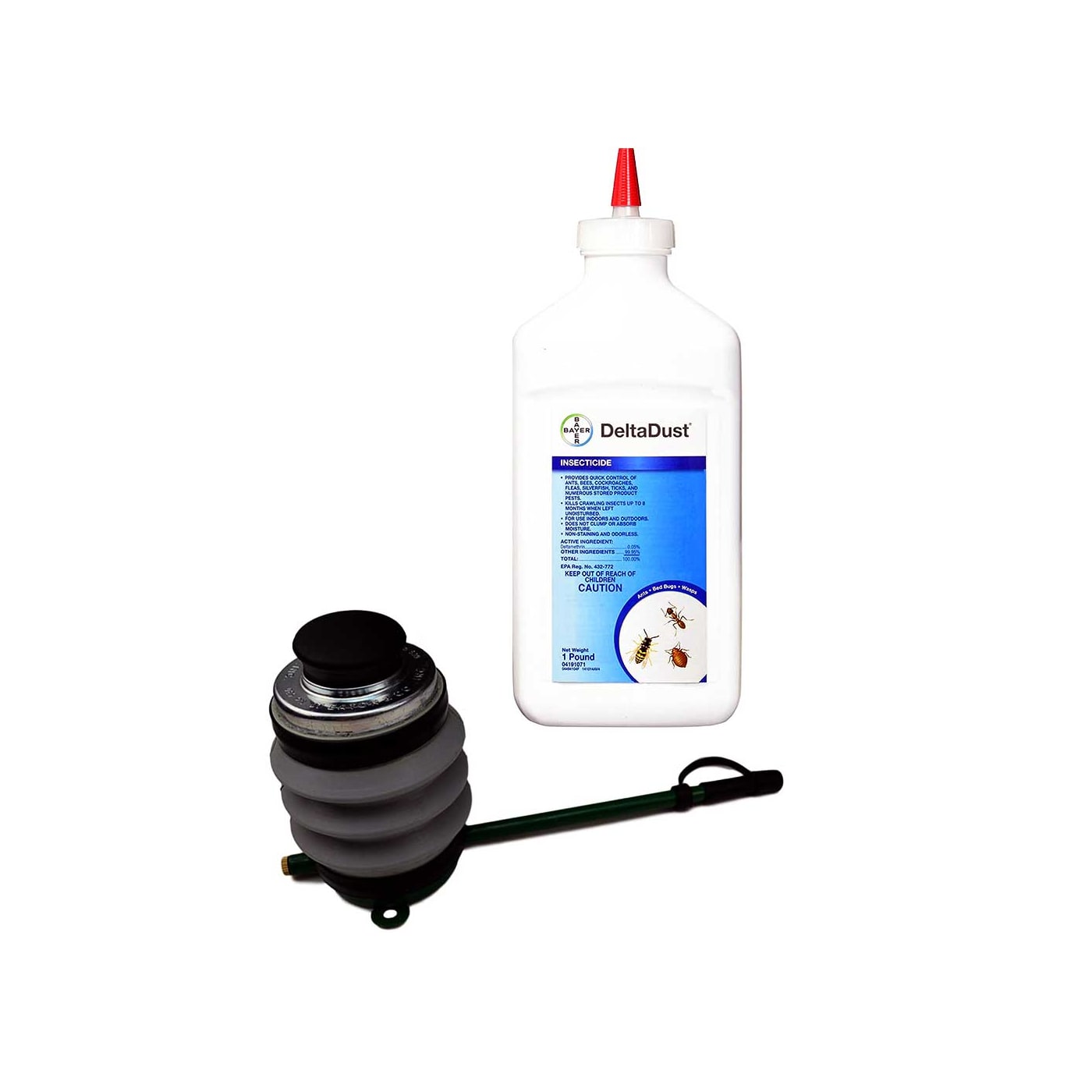 Delta Dust 1 lb.+ Bellow Duster