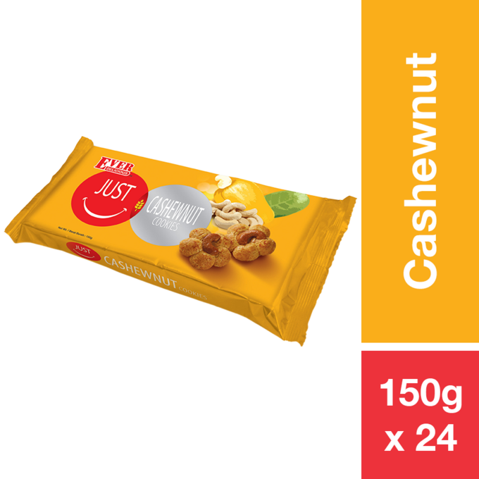 ED JUST U CASHEWNUT COOKIES 150G