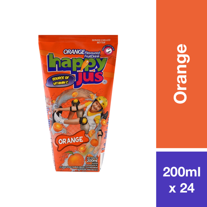 HAPPY JUS 200ML ORANGE