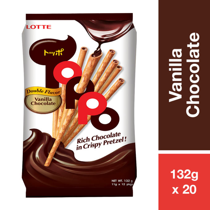 TOPPO VANILLA CHOCOLATE 132G