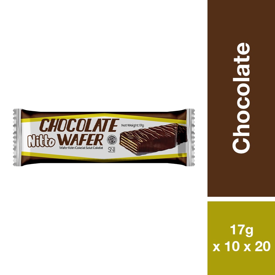 NITTO WAFER CHOCOLATE 17G