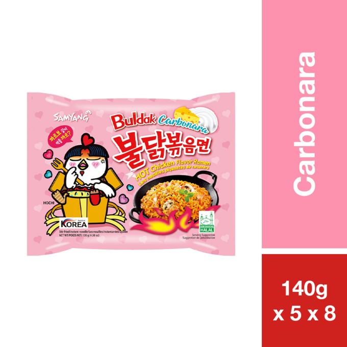 SAMYANG PACKET CARBONARA 140G