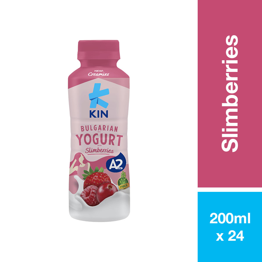 KIN BULGARIAN YOGURT DRINK SLIM BERRIES 200ML