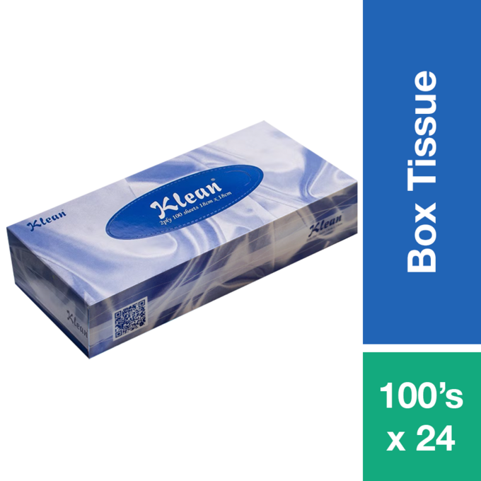 KLEAN BOX TISSUE 100'S