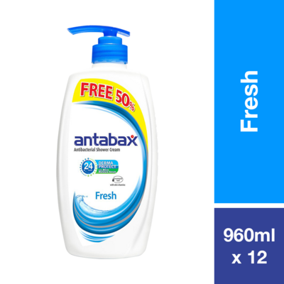 ANTABAX SHOWER CREAM FRESH BOTTLE 960ML
